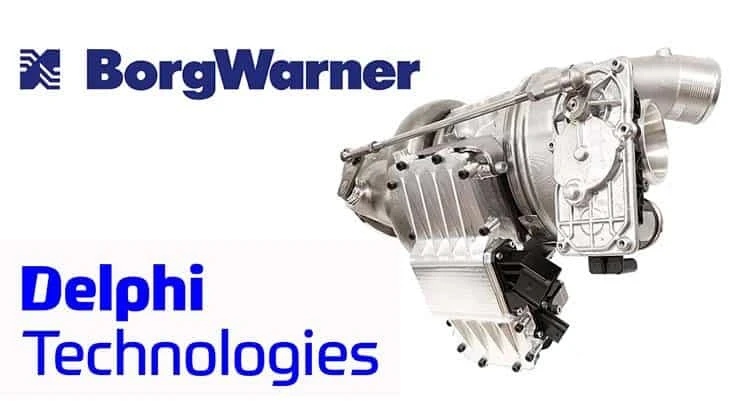 Borgwarner's eTurbo system, set for use with a major European automaker for the 2022 model year, uses a mechanical turbocharger with an electric motor directly coupled to the shaft which can serve as either a motor or a generator. The integrated solution offers electrified boost assistance, the ability to capture excess turbine energy to generate electrical power, and precise air/fuel ratio control.